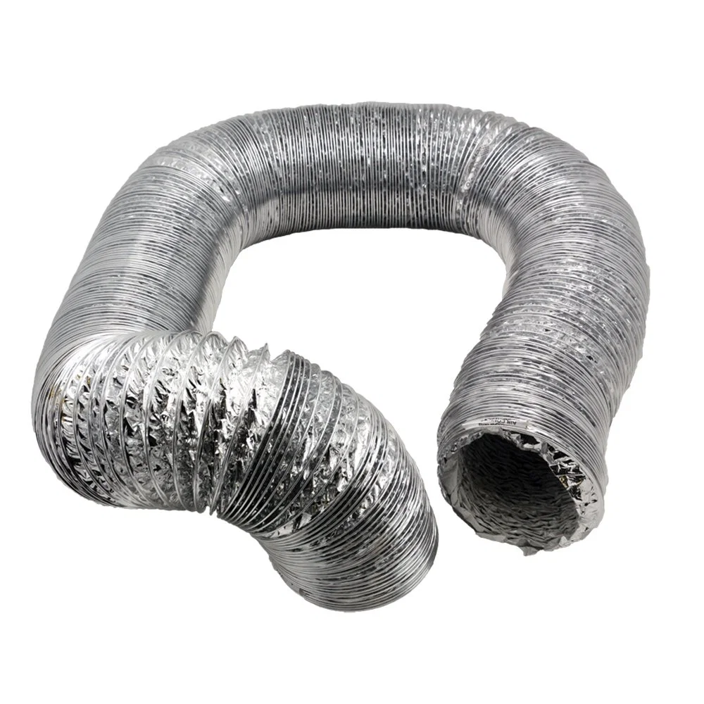 013-3100-M – AP PRODUCTS Exhaust Fan Duct, Flexible 25 Foot Length x 4 Inch Diameter Metalized Polyester 2 Ply Thick